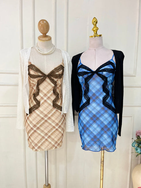 Women Spaghetti Straps Mesh Bodycon Dress With Shrug